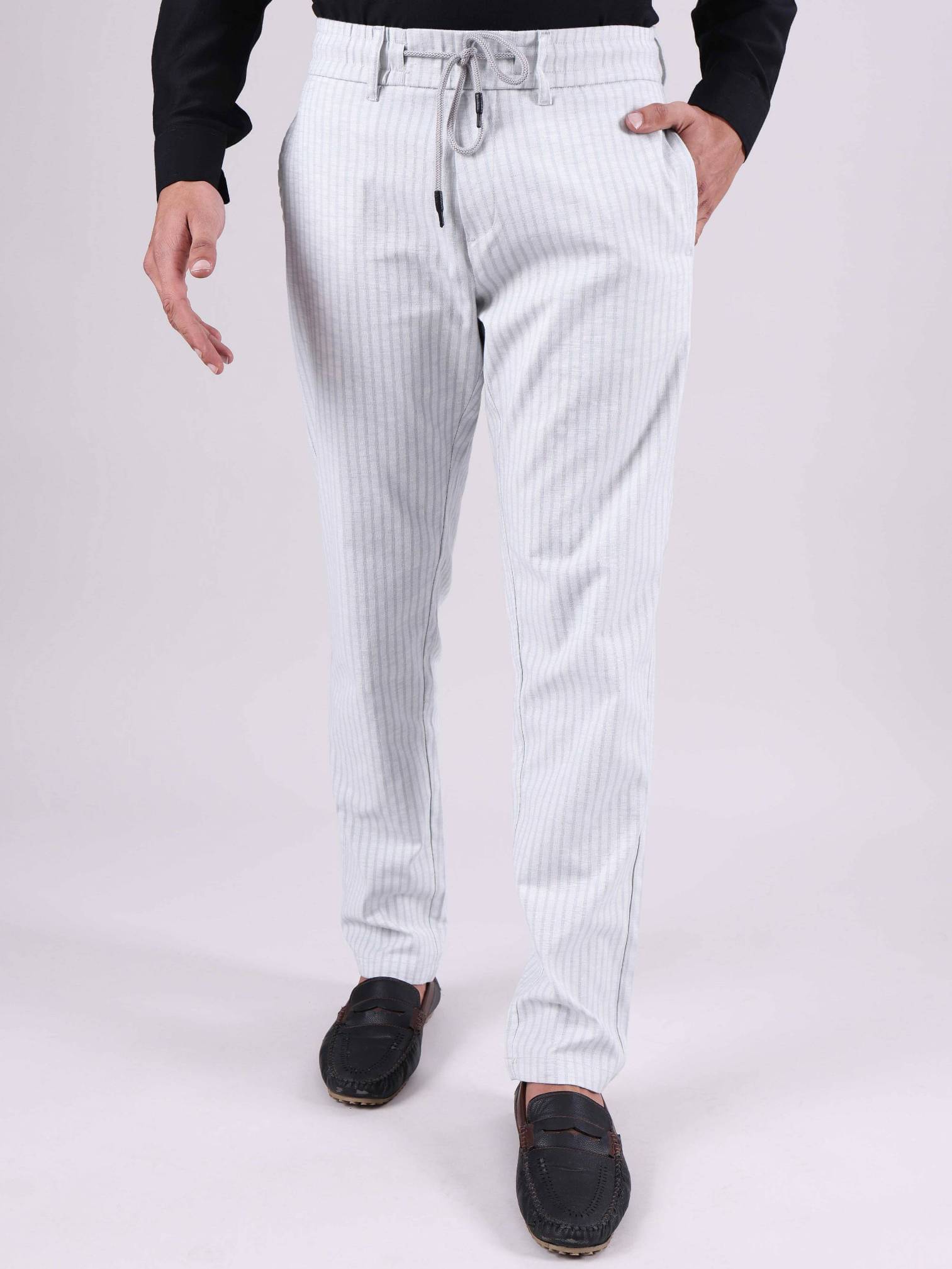     			Hoffman Regular Men's Trouser - Blue ( Pack of 1 )