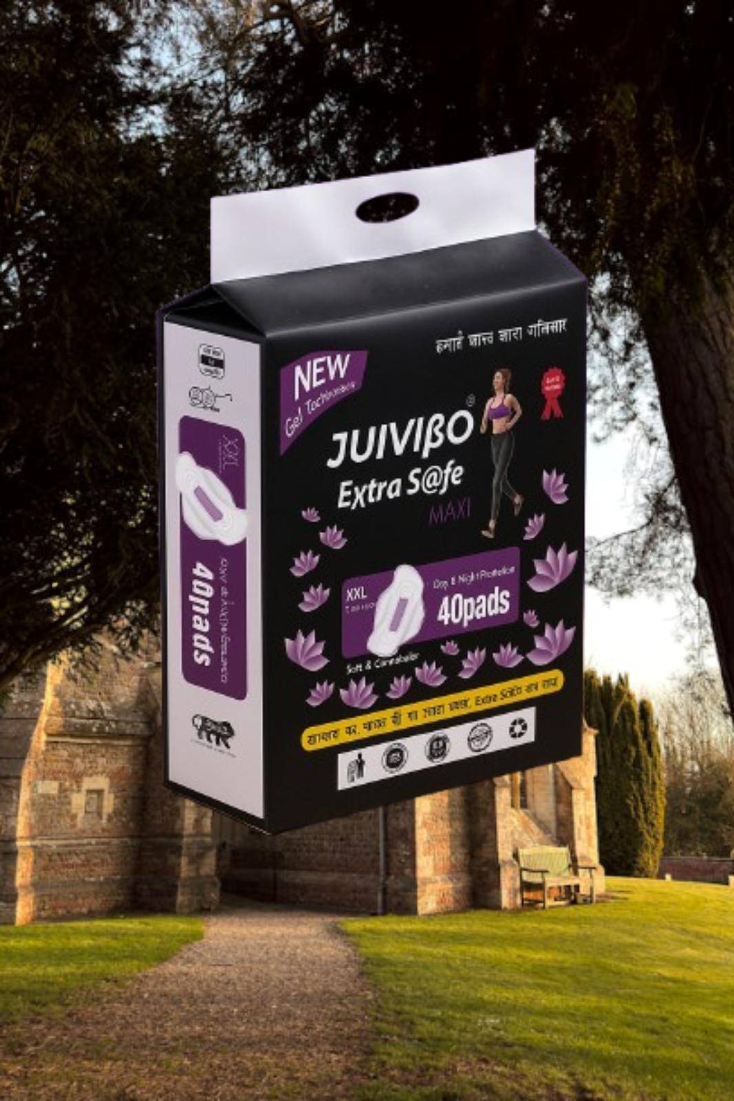     			JUIVIBO Extra Safe Cottony XXL Ultra Sanitary Pad