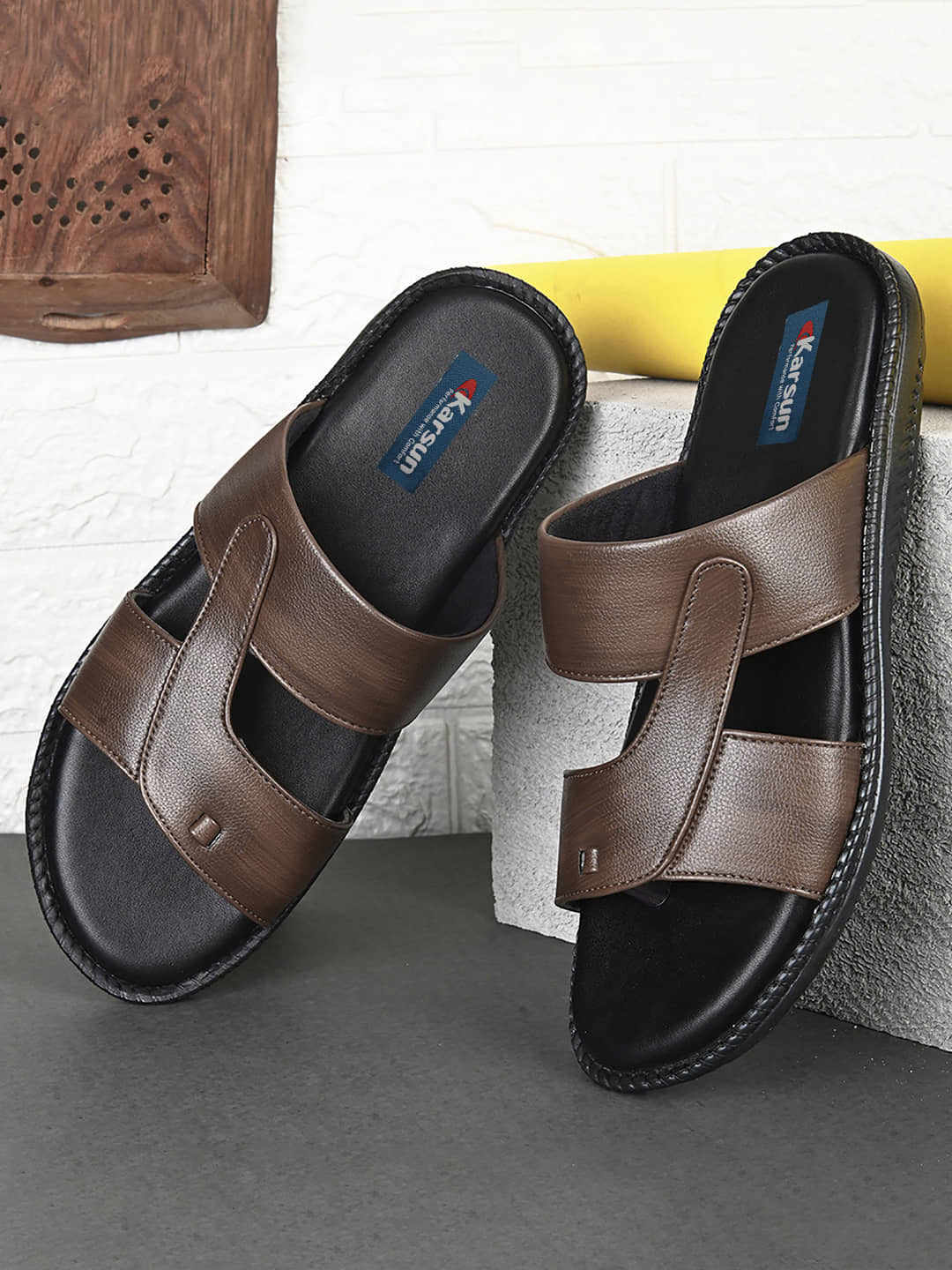 Karsun - Brown Men's Sandals