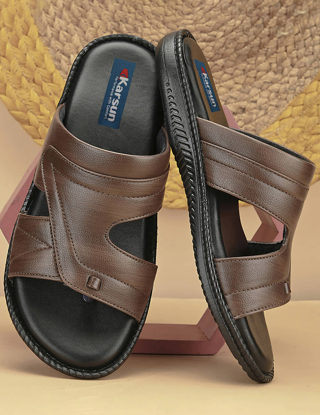 Karsun - Brown Men's Sandals