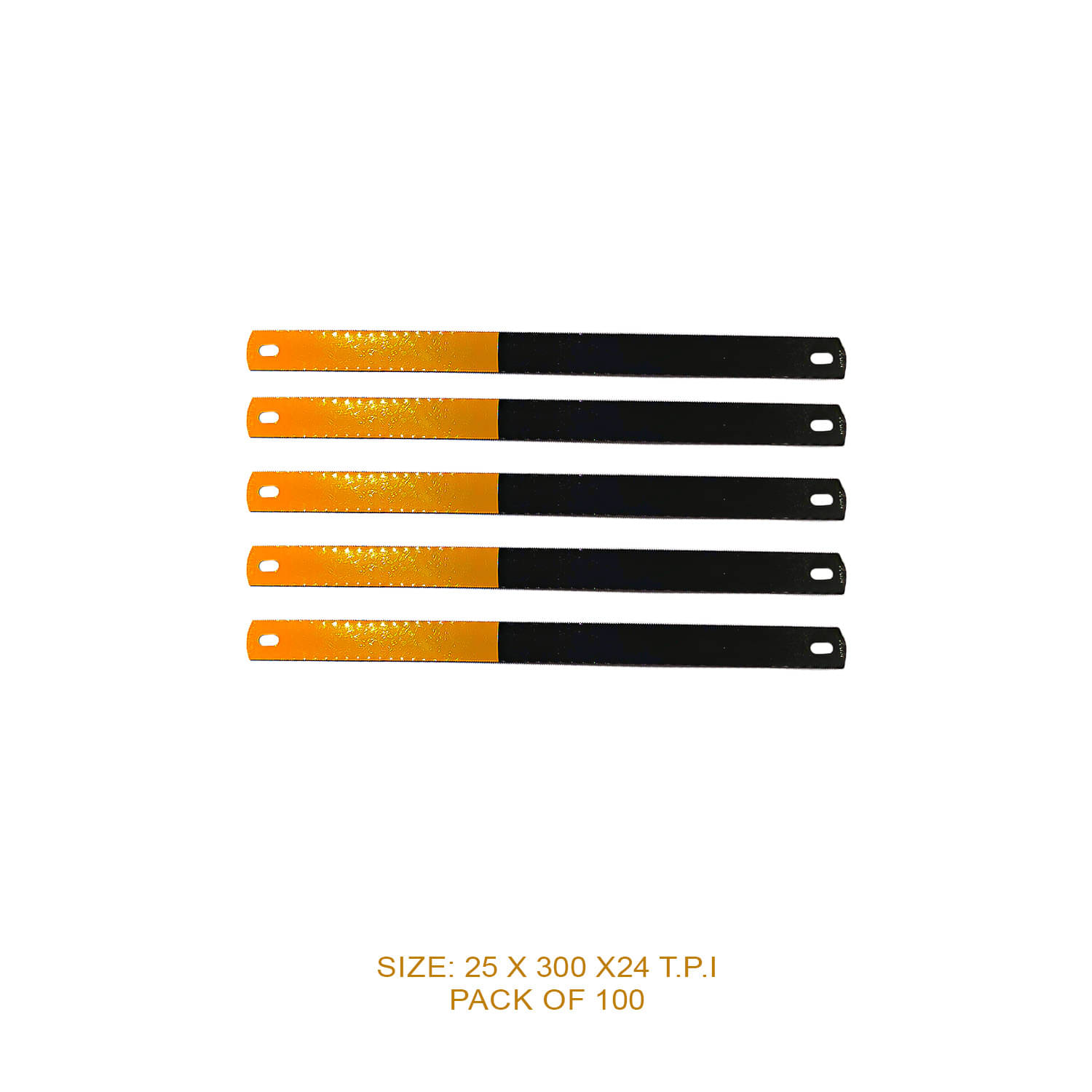     			LAXMI High Speed Hacksaw Blade 25X300X24 T.P.I. Teeth (Pack of 100)