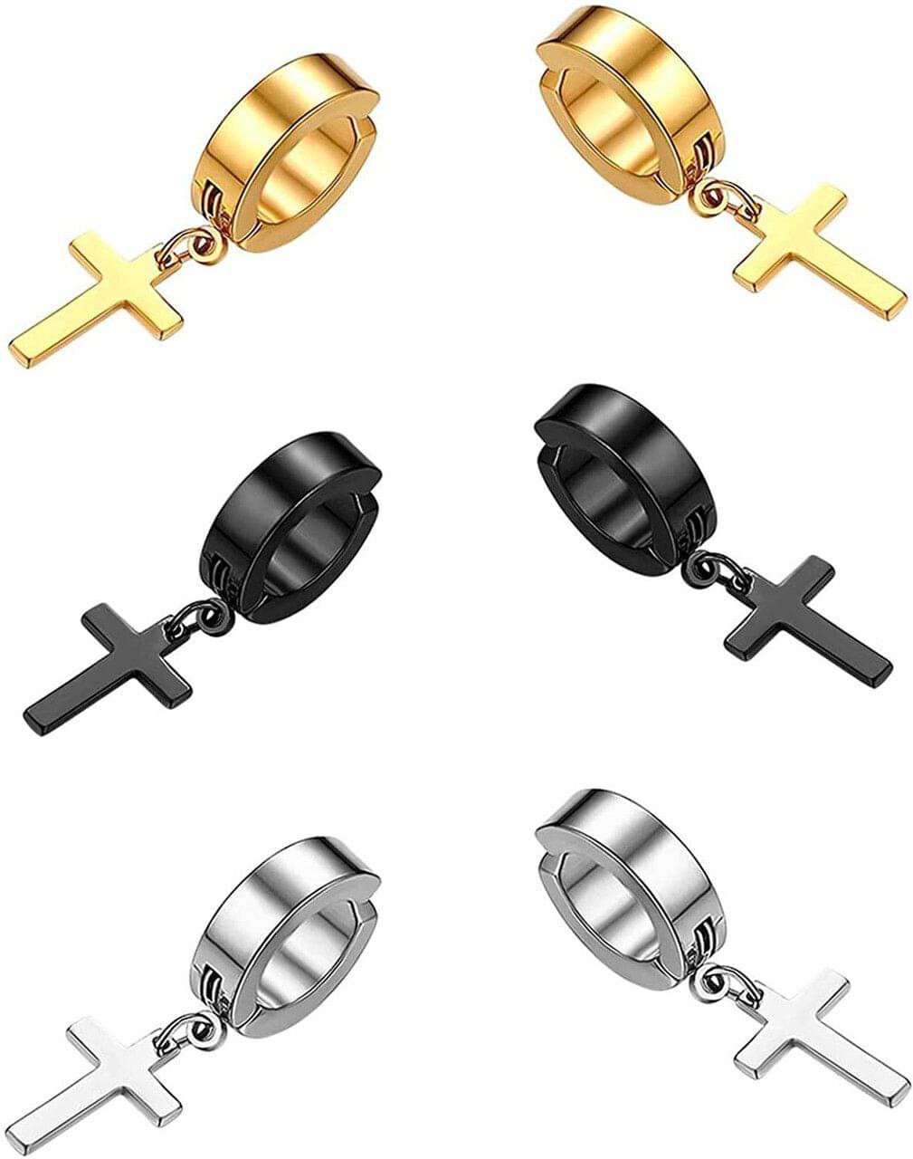     			Mehak Creation Multicolor Hoops Earrings ( Pack of 1 )