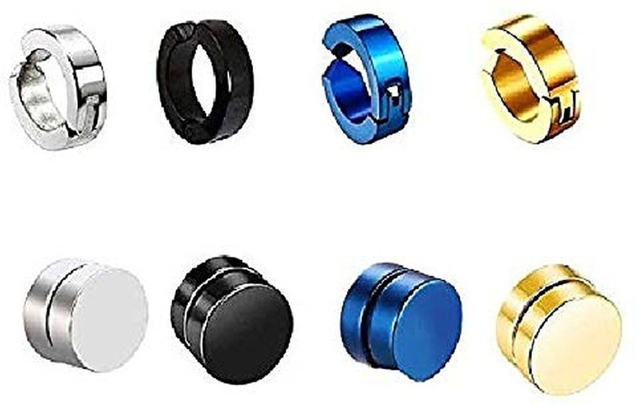     			Mehak Creation Multicolor Hoops Earrings ( Pack of 1 )