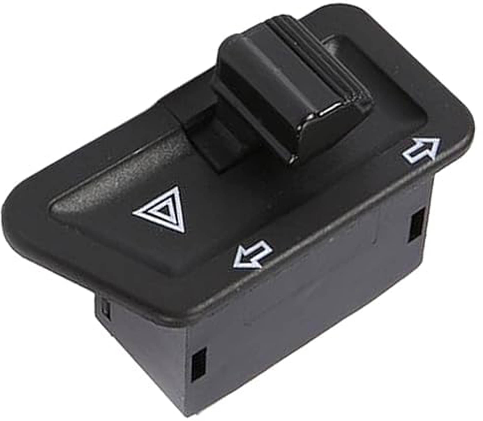     			Motorcycle Hazard LED Warning Light Switch, Universal Parking Indicator Control, Black