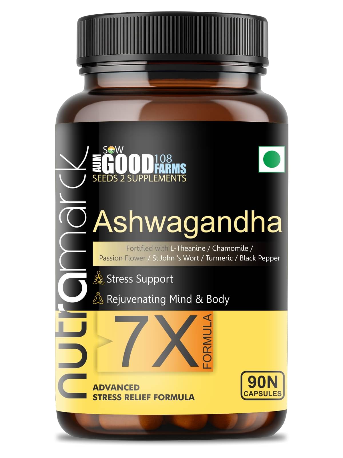 NutraMarck Ashwagandha 7X Capsule For Stress Relief 90 no.s Capsule NutraMarck Ashwagandha 7X Capsule For Stress Relief 90 no.s Capsule