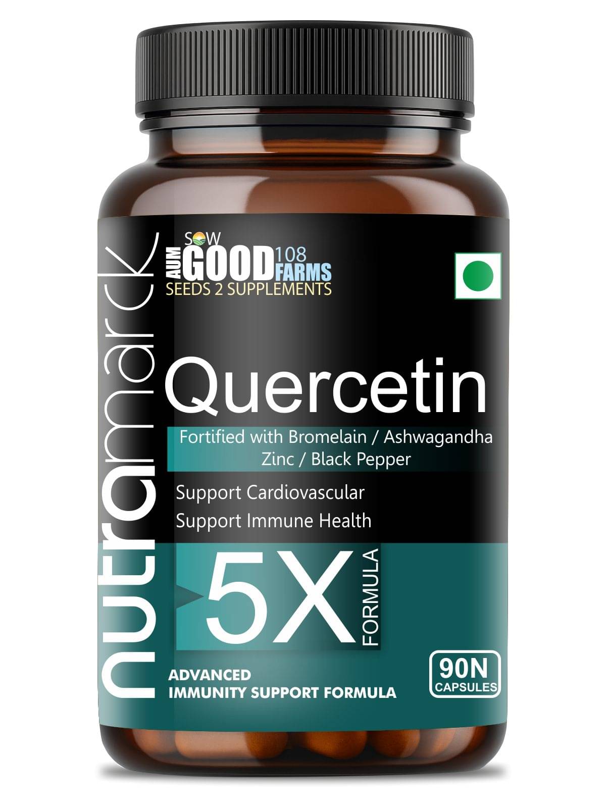 NutraMarck Quercetin 5X Capsules | For Immunity 90 no.s Capsule NutraMarck Quercetin 5X Capsules | For Immunity 90 no.s Capsule
