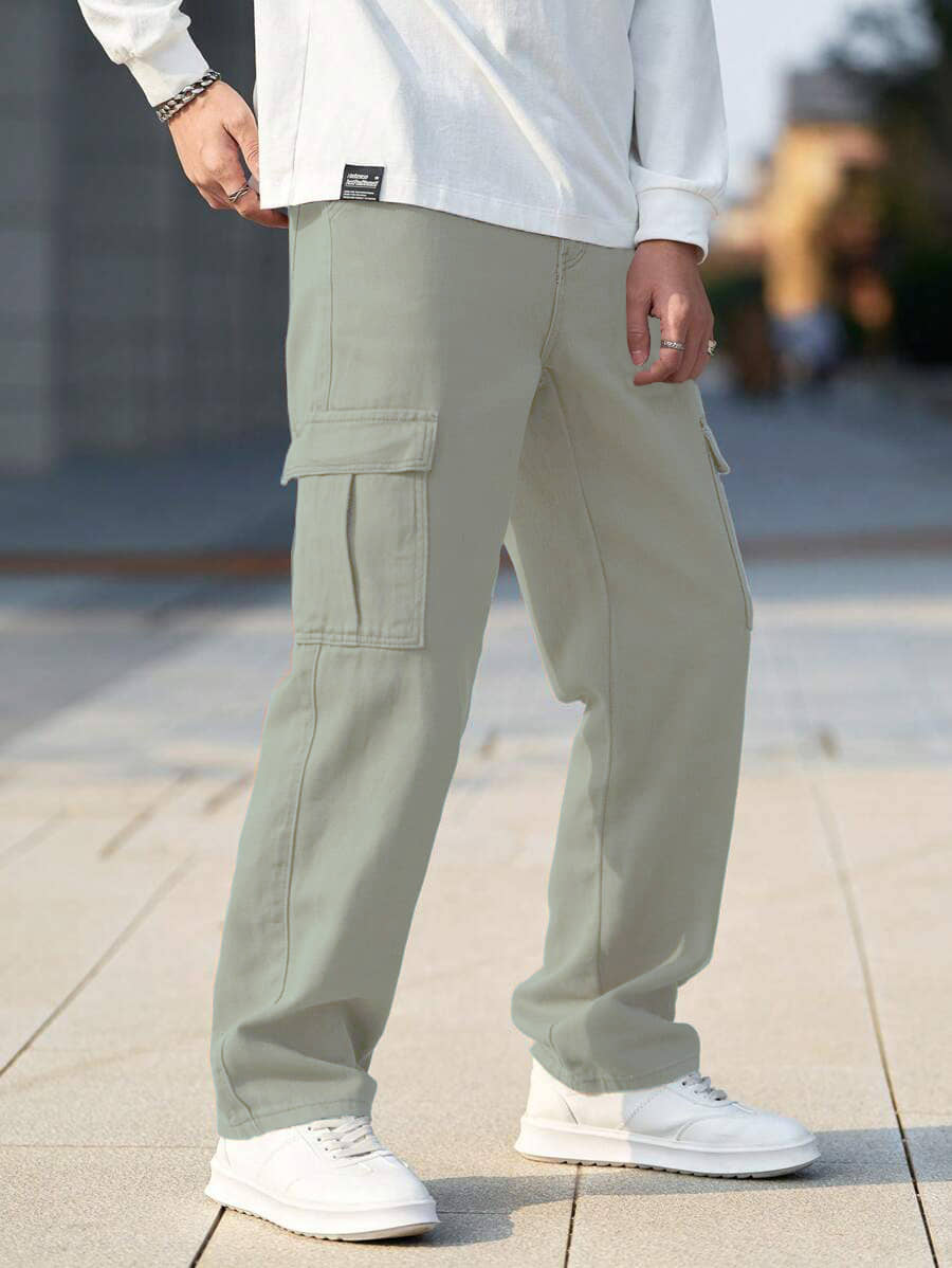 RAGZO Relaxed Solid Men's Jeans - Light Green ( Pack of 1 ) - Jeans | Buy online on ZillyBuy
