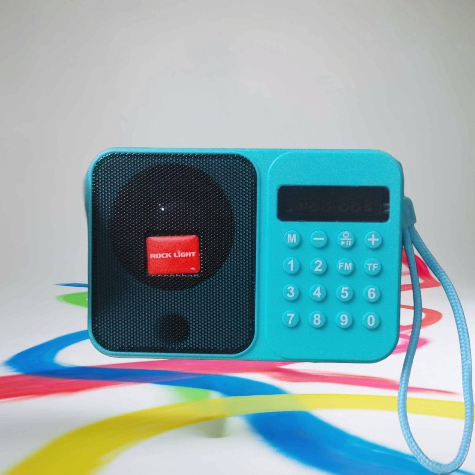     			Rock Lite S187 10 W Bluetooth Speaker Bluetooth v5.0 with USB,SD card Slot Playback Time 4 hrs Blue