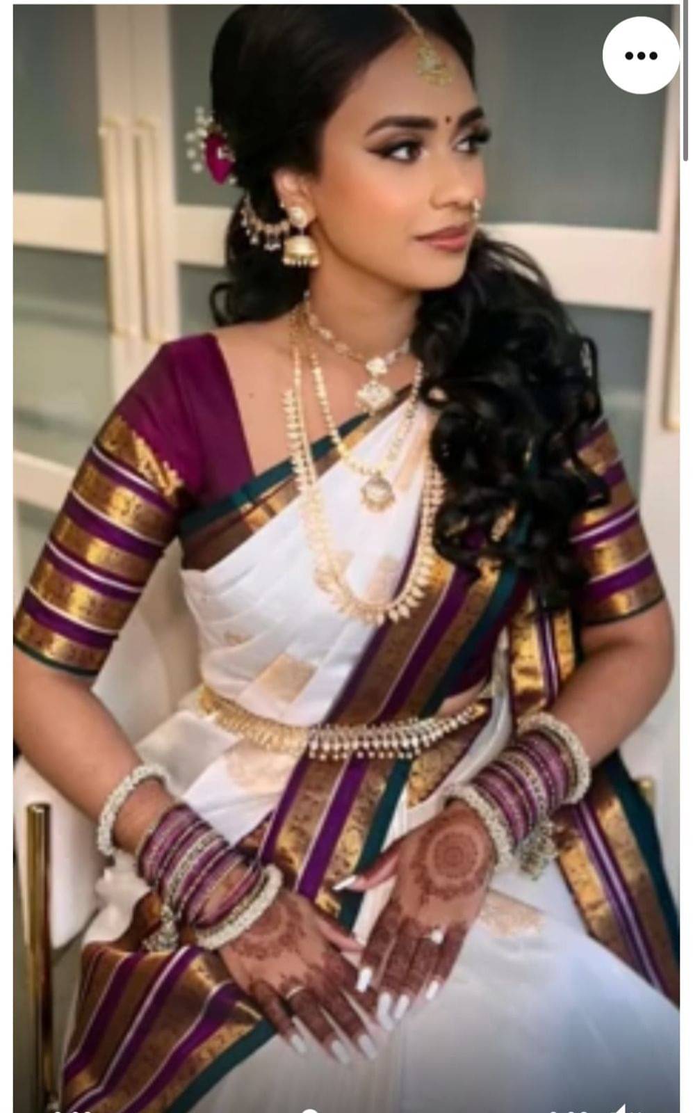     			SATVASHIV Silk Woven Regular Saree With Unstitched Blouse Piece ( White )