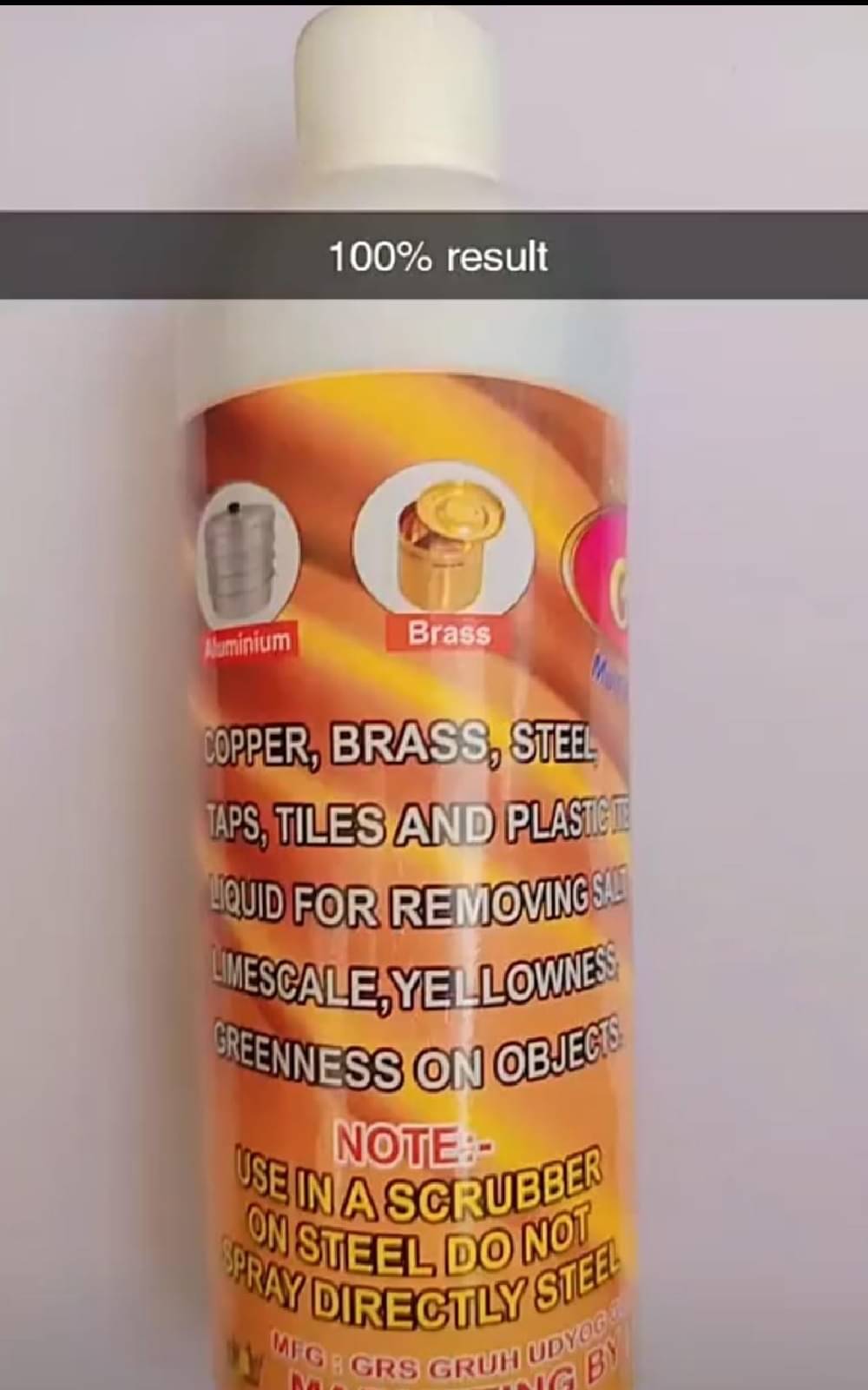     			Saiswar tainless Steel Cleaner Liquid 500 ml