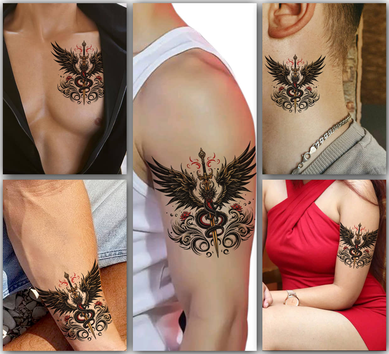 The Canvas Arts Body Tattoo