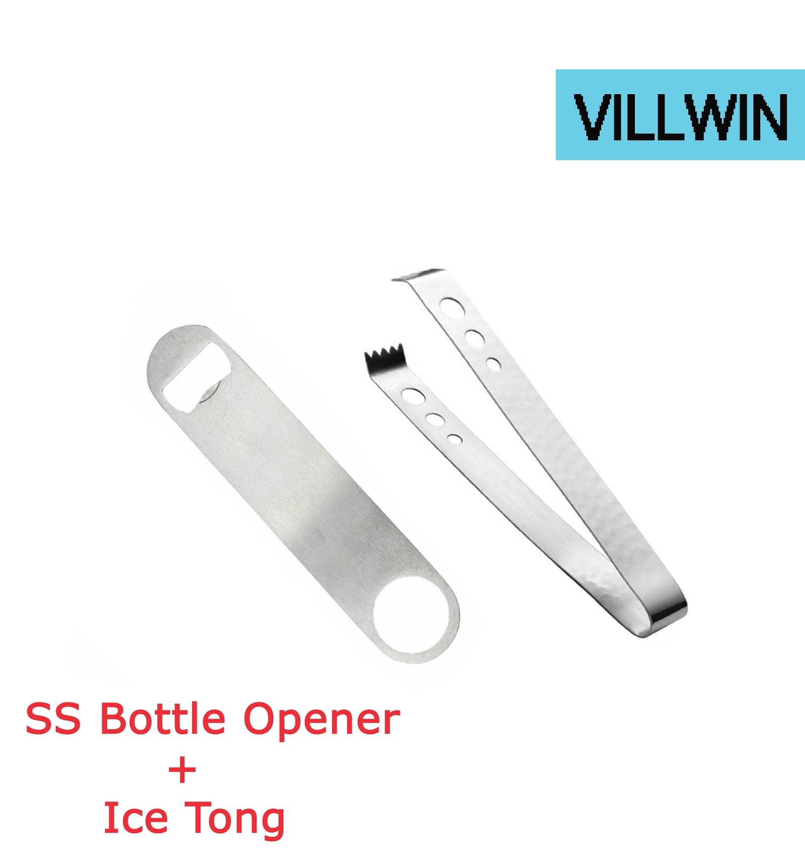     			VillWin Silver Stainless Steel Bottle Opener