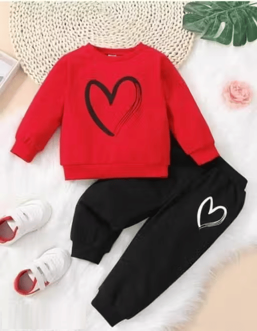     			WARSI BROTHER''S Pack of 1 Baby Boys Cotton Blend T-Shirt & Trackpants Set ( Red )