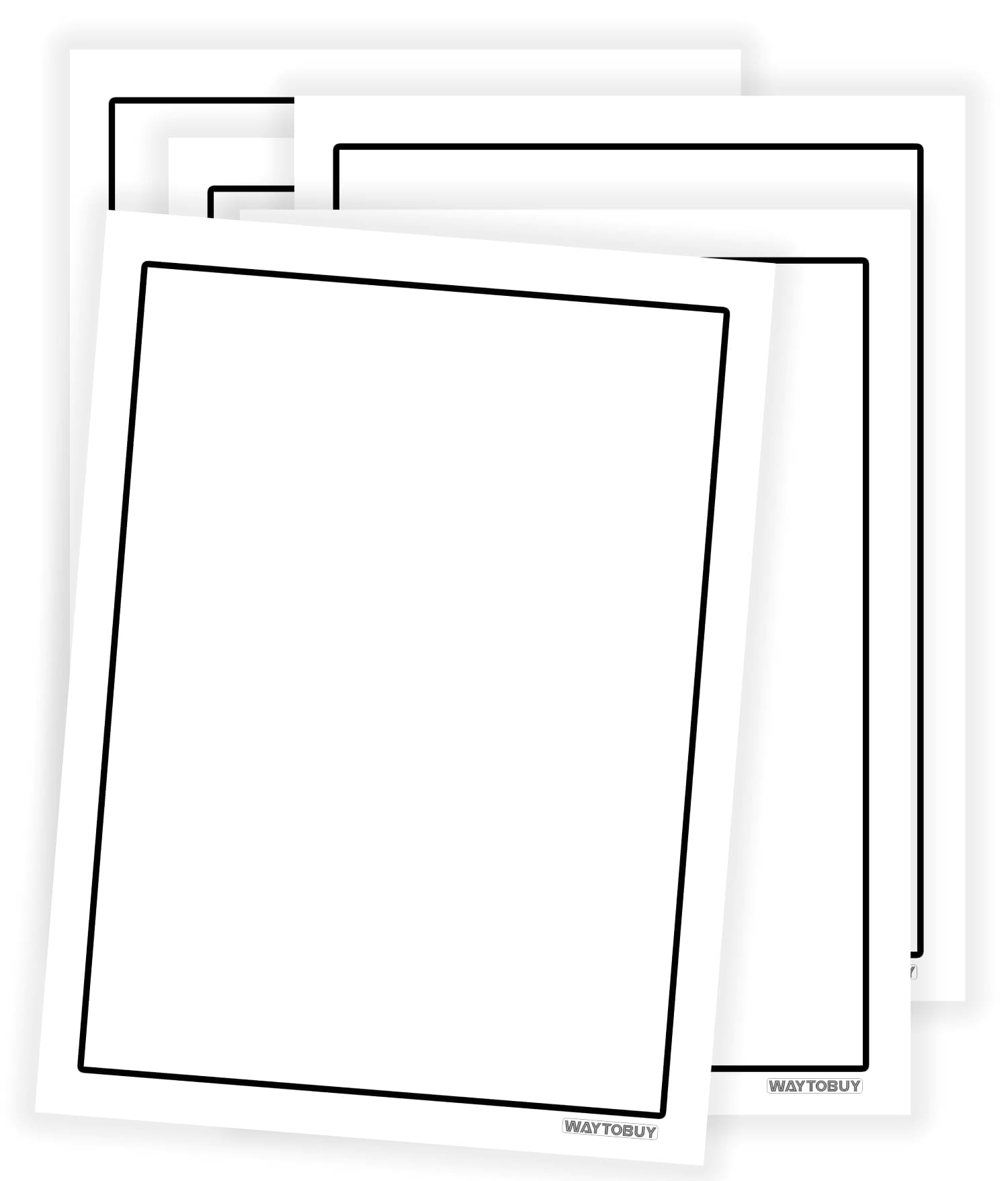     			WAYTOBUY Assignment | Project Paper | A4 Size | 70 GSM | Normal Quality | Unruled | For Students | Ideal for Assignment, DIY, Creative & Office Use | WOU01 | Pack Of 50 Sheets