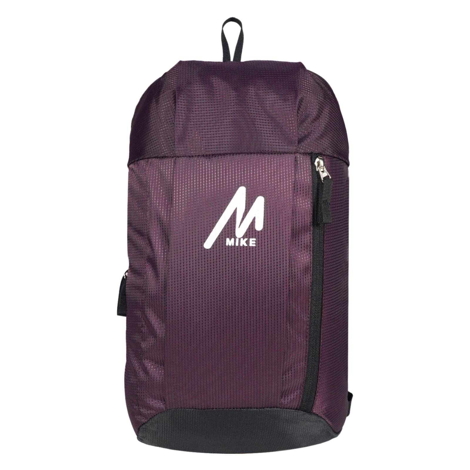 mikebags 10 Ltrs Polyester Backpack *For Boys & Girls ( Maroon ) mikebags 10 Ltrs Polyester Backpack *For Boys & Girls ( Maroon )