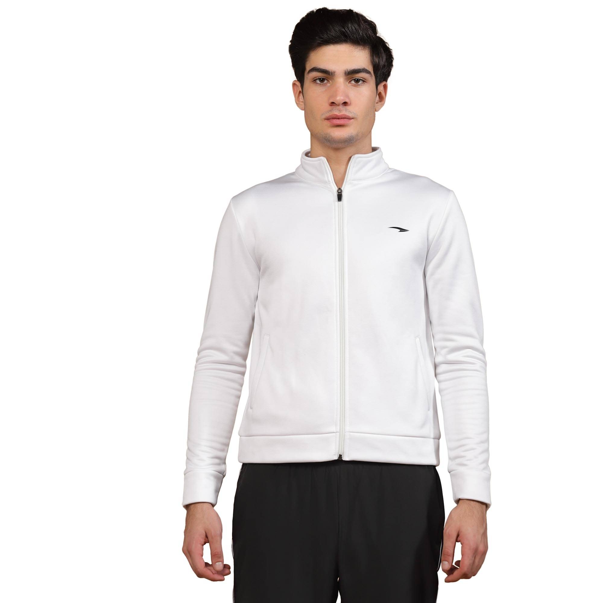 ASIAN Polyester Men's Casual Jacket - White ( Pack of 1 )     			ASIAN Polyester Men's Casual Jacket - White ( Pack of 1 )