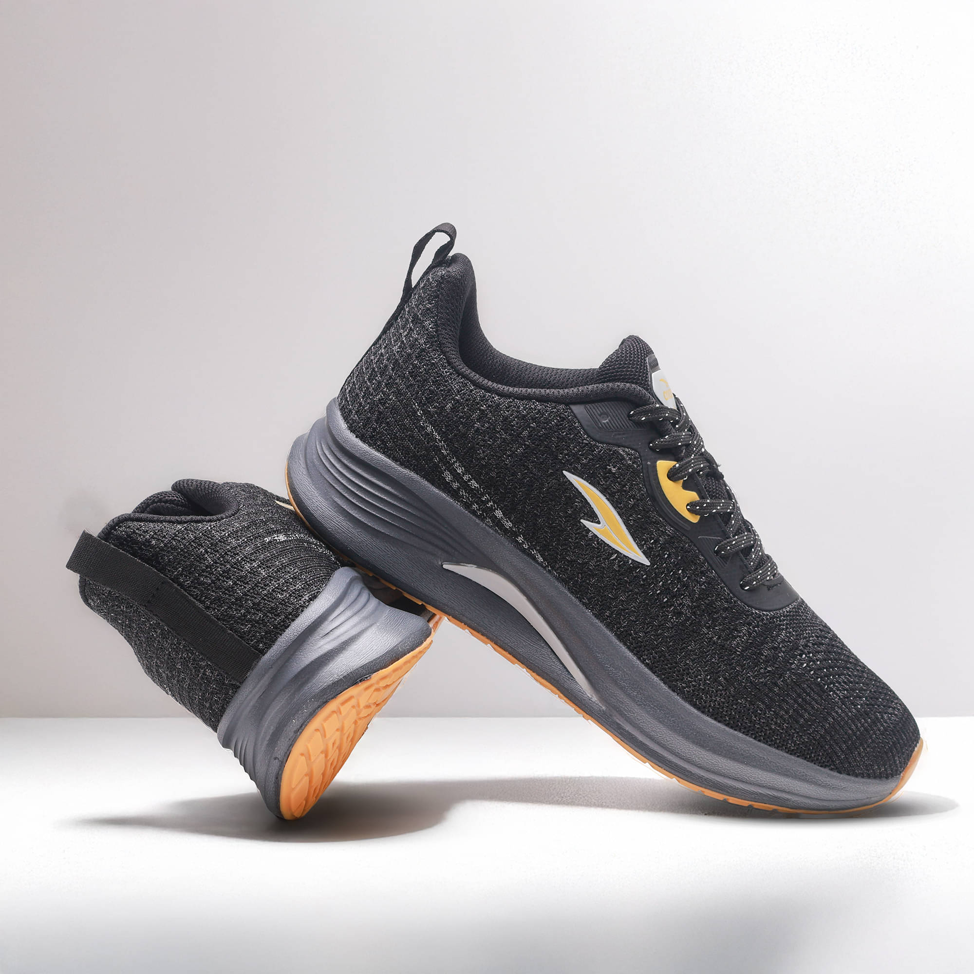 ASIAN TITAAN-08 Black Men's Sports Running Shoes ASIAN TITAAN-08 Black Men's Sports Running Shoes