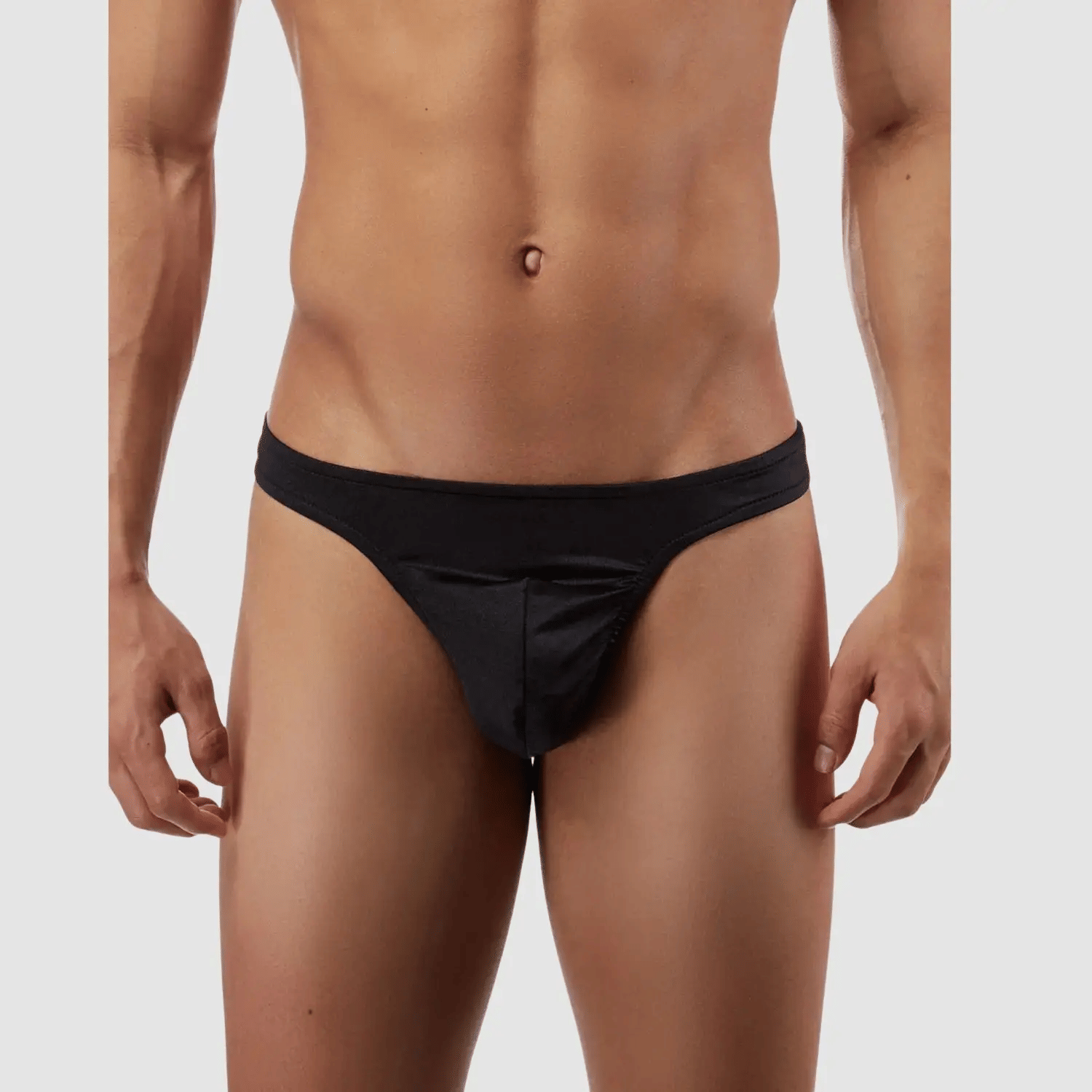 AayanBaby Pack of 1 Microfibre Thongs For Men's ( Black ) AayanBaby Pack of 1 Microfibre Thongs For Men's ( Black )