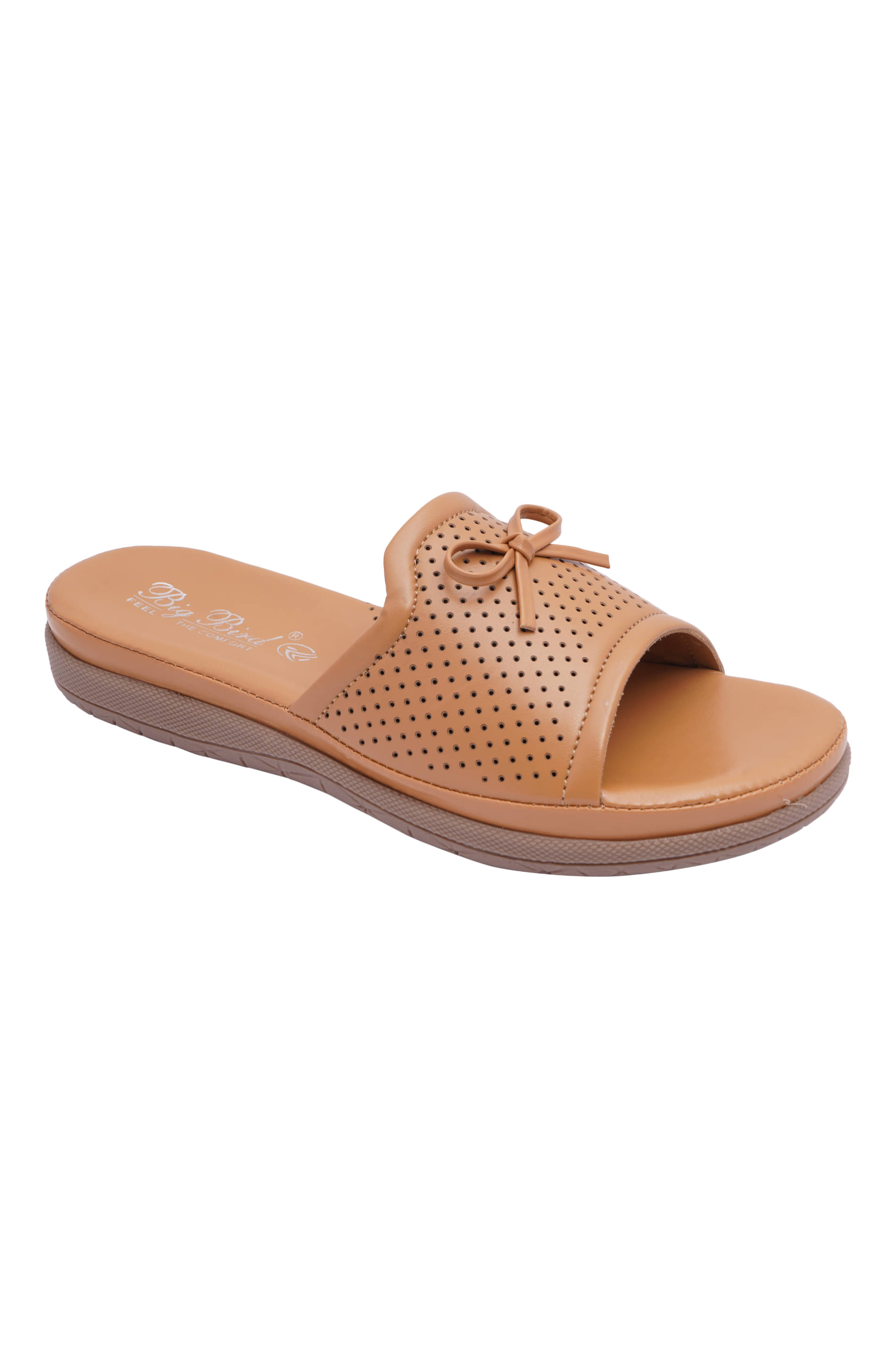     			BIG BIRD Beige Women's Flats