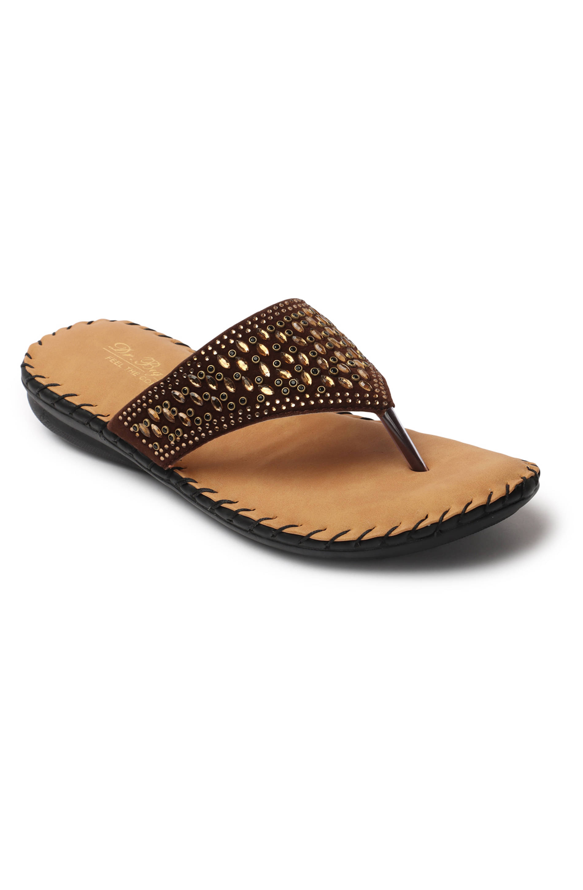     			BIG BIRD Brown Women's Flats