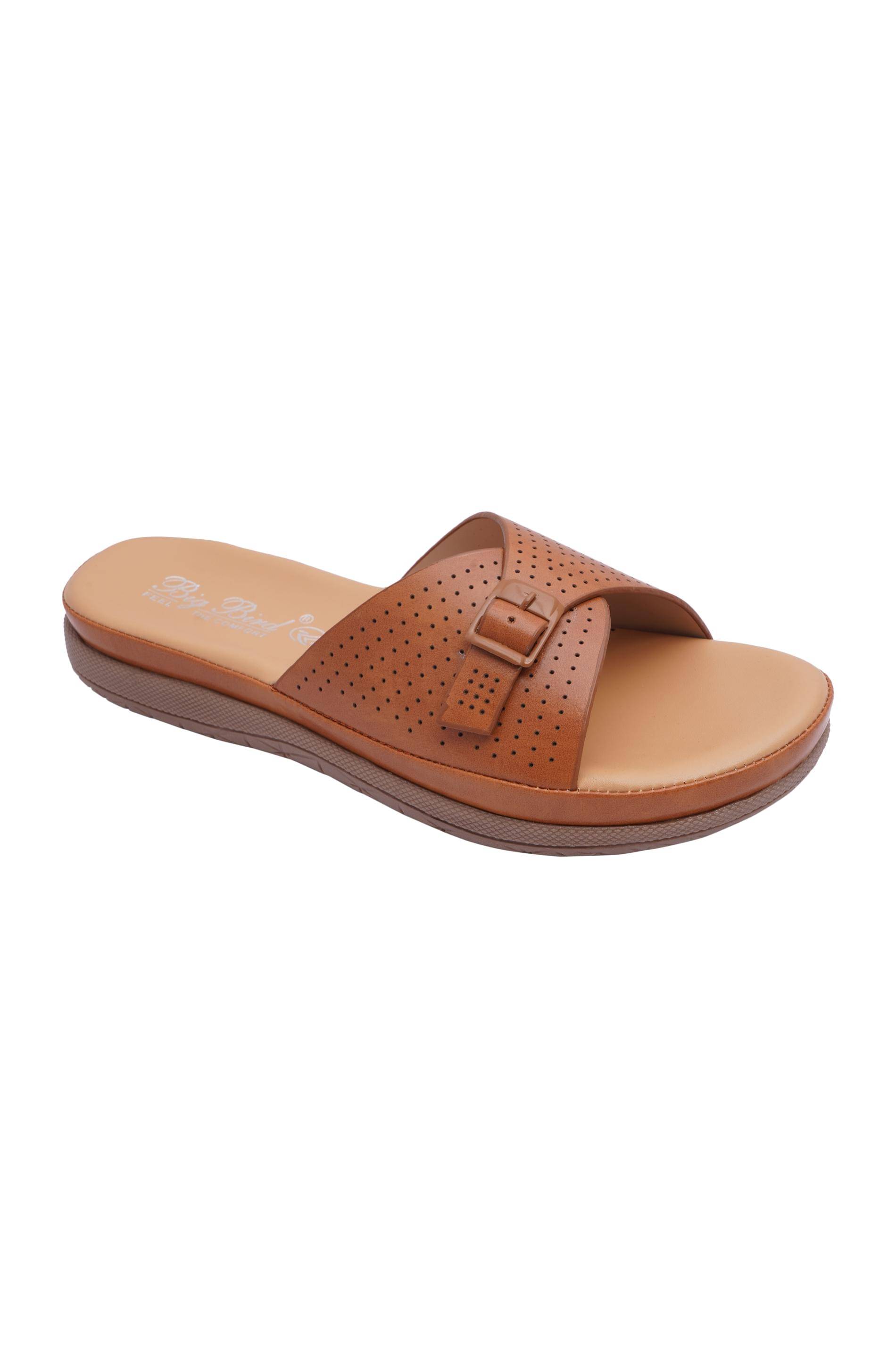    			BIG BIRD Tan Women's Flats