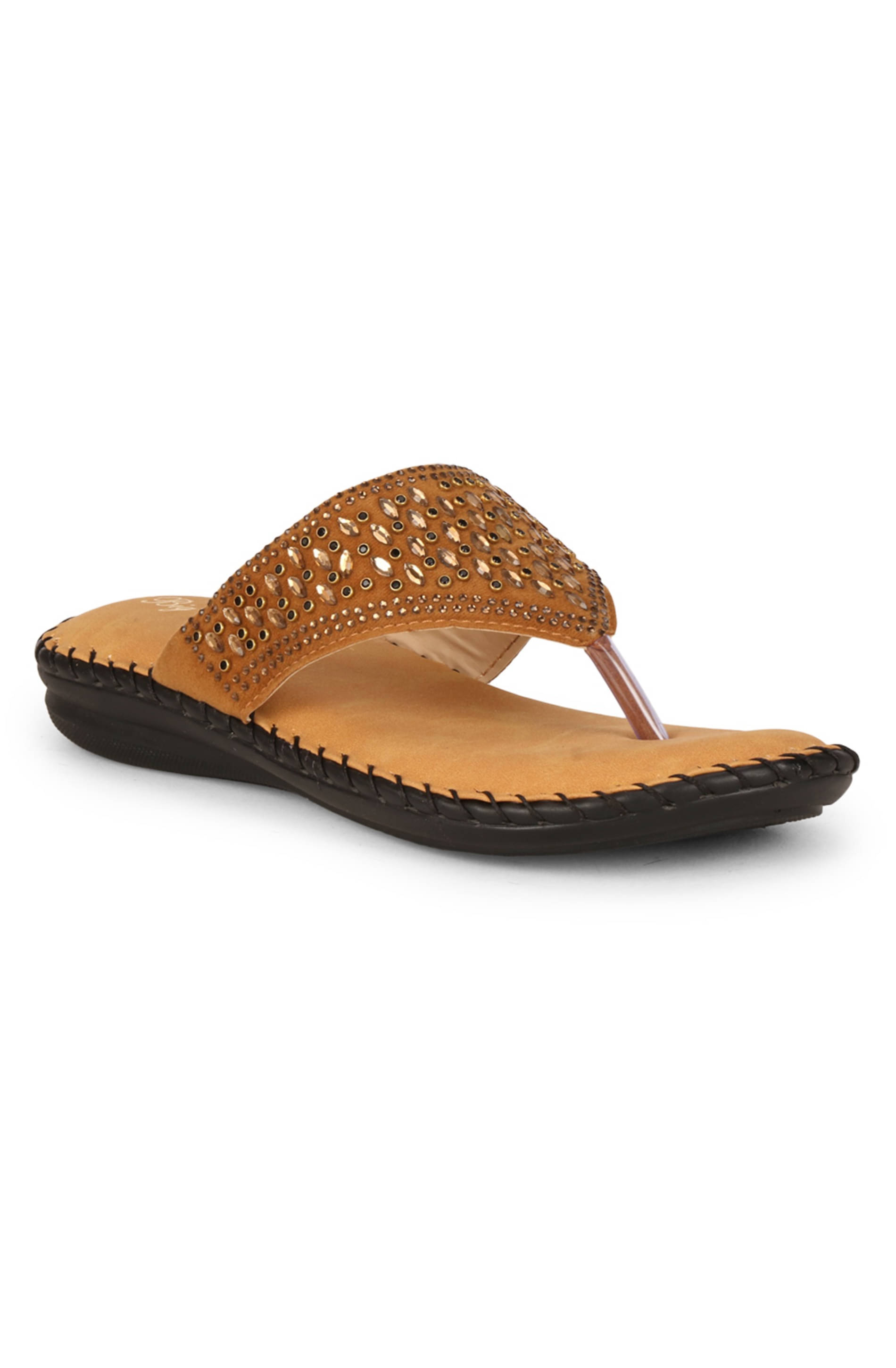     			BIG BIRD Tan Women's Flats