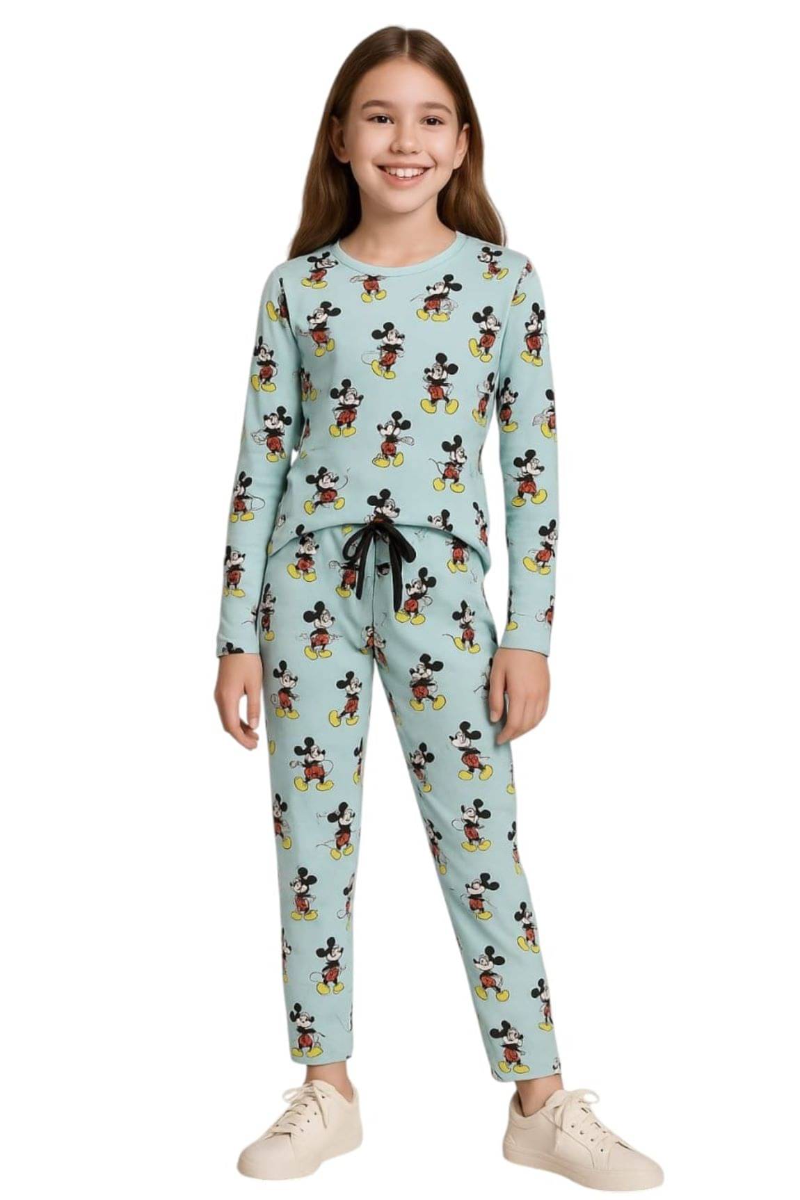 COOLTEES4U Pack of 1 Girls 100% Cotton T-shirt & Pants ( Multicolor ) COOLTEES4U Pack of 1 Girls 100% Cotton T-shirt & Pants ( Multicolor )