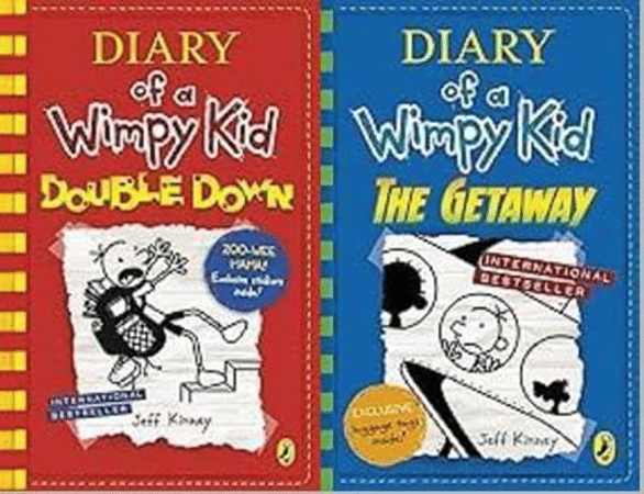    			Diary of a Wimpy Kid: Book 11 & 12 - The Double Down + The Getaway