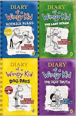     			Diary of a Wimpy Kid : Rodrick Rules + Dog Days + The Ugly Truth + Last storm