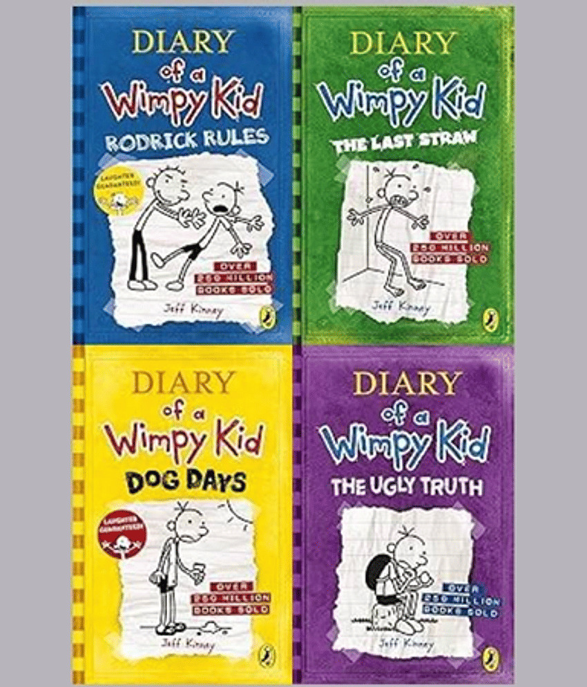Diary of a Wimpy Kid : Rodrick Rules + Dog Days + The Ugly Truth + Last storm - Stationery | Buy online on ZillyBuy