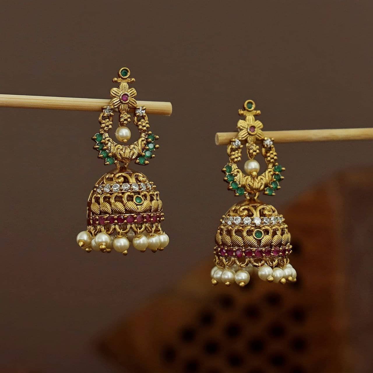 Jhumka Earrings Snapdeal Silk Thread Jewellery Jhumki Earrings