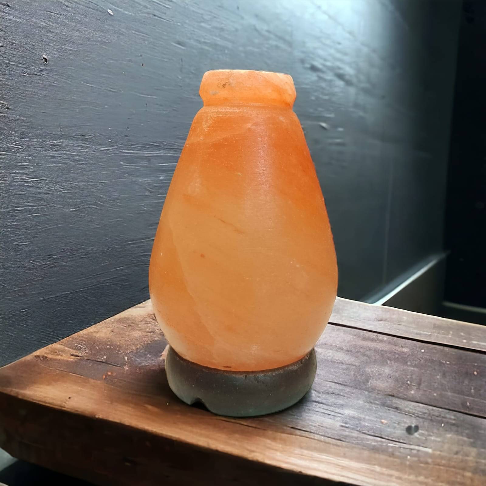 GLOBAL AROMA Orange Himalayan Salt Table Lamp ( Pack of 1 ) GLOBAL AROMA Orange Himalayan Salt Table Lamp ( Pack of 1 )