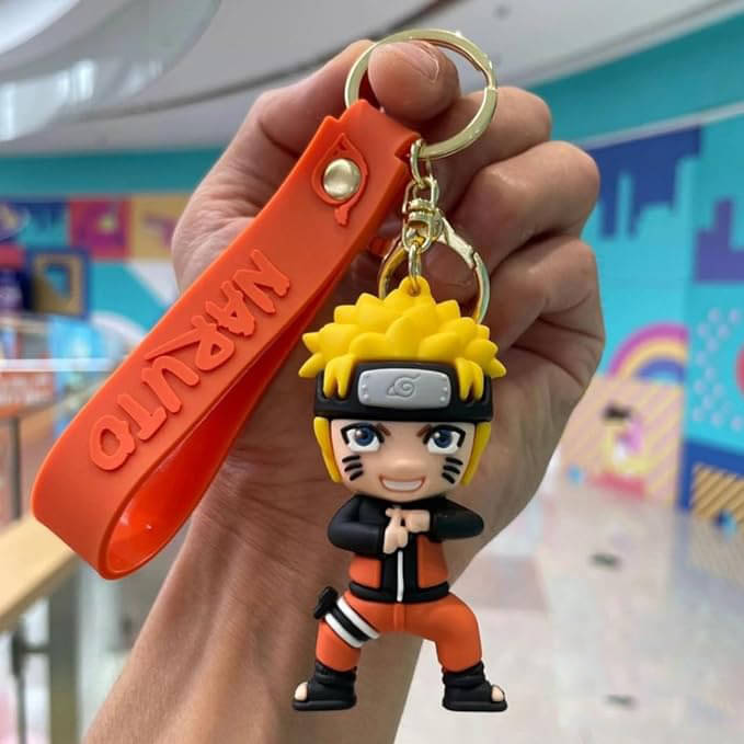 Giftzy Naruto Uzumaki Silicone Rubber Keycharm For Girls Boys Teens Kids Friends Gifting Keychain     			Giftzy Naruto Uzumaki Silicone Rubber Keycharm For Girls Boys Teens Kids Friends Gifting Keychain