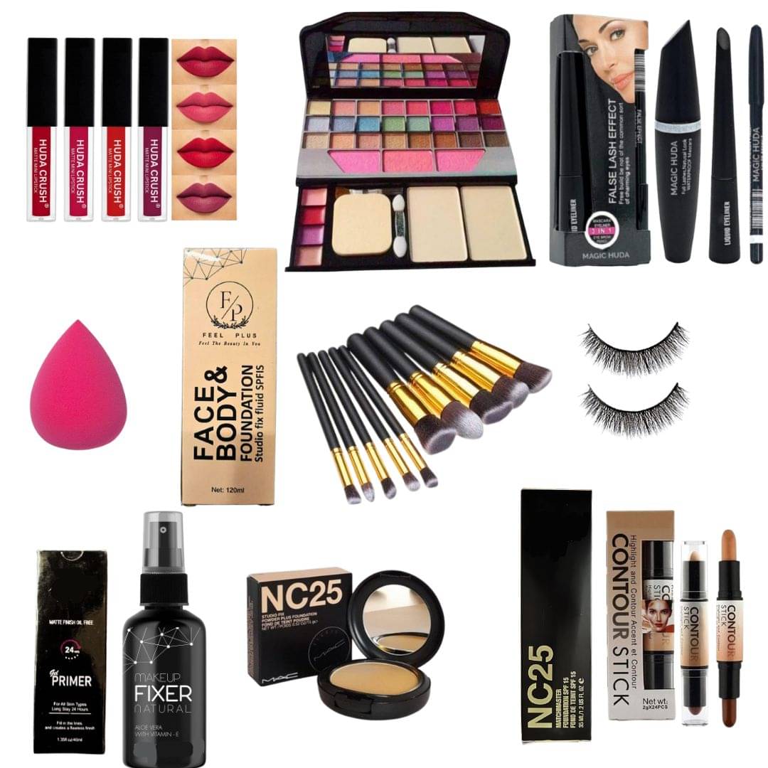     			Huda Girl Makeup Kit (  Daily Use Makeup Combo Kits )