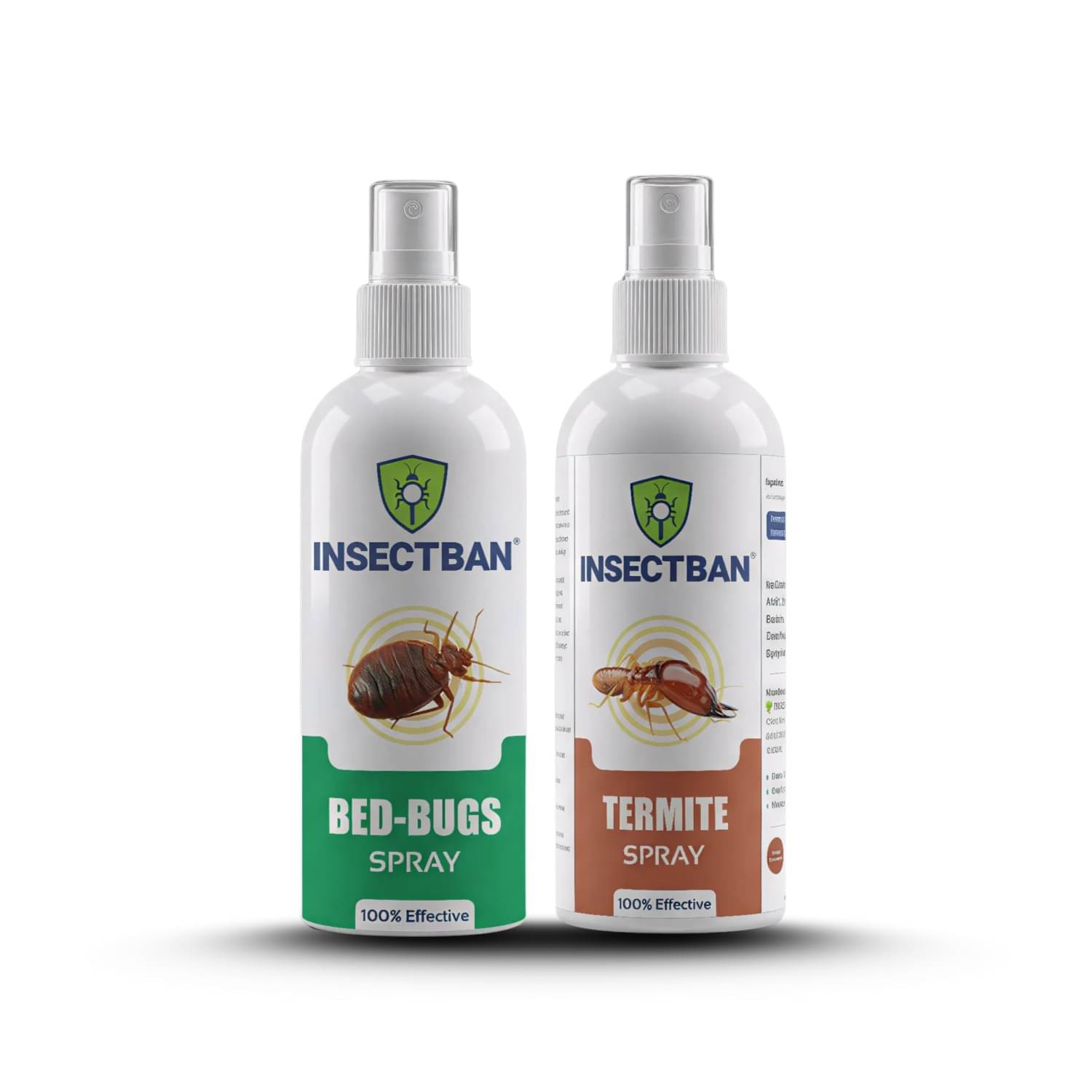     			INSECTBAN Termite & Bed Bugs Spray | 100% Effective Pest Control Solution | Kills Bed Bugs, Termites, and Hidden Insects | Safe & Easy to Use (200ml Each)