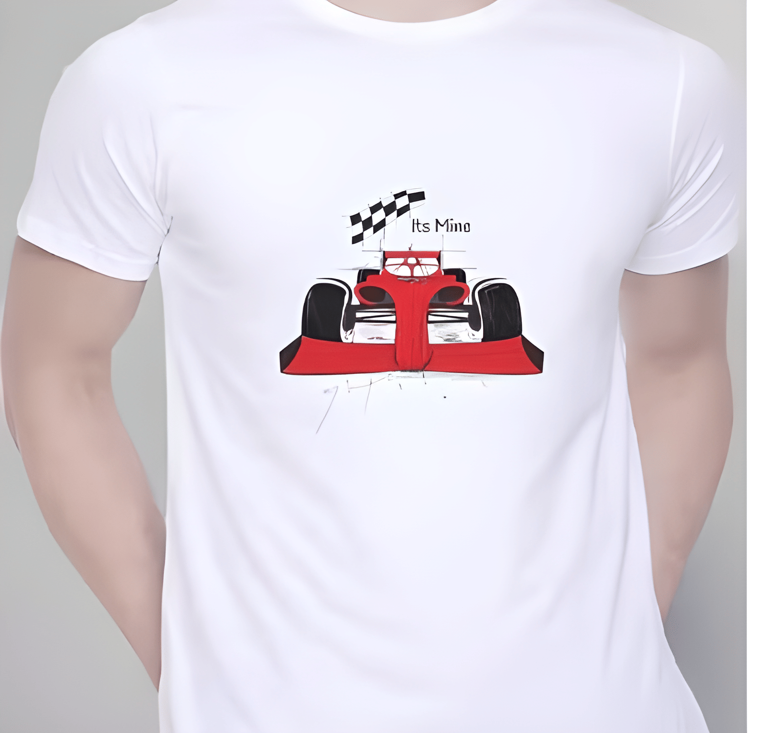 KM Men Polyester Regular Fit Printed T-Shirt ( White ) KM Men Polyester Regular Fit Printed T-Shirt ( White )