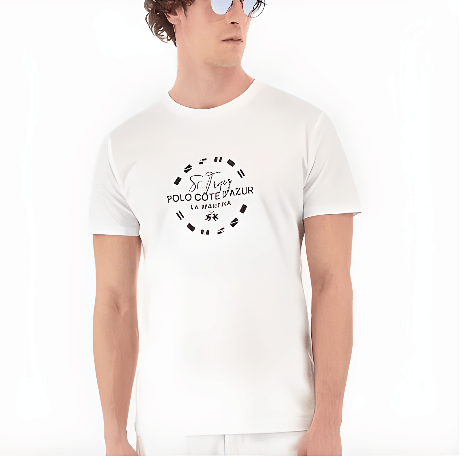     			KM Men Polyester Regular Fit Printed T-Shirt ( Multicolor4 )