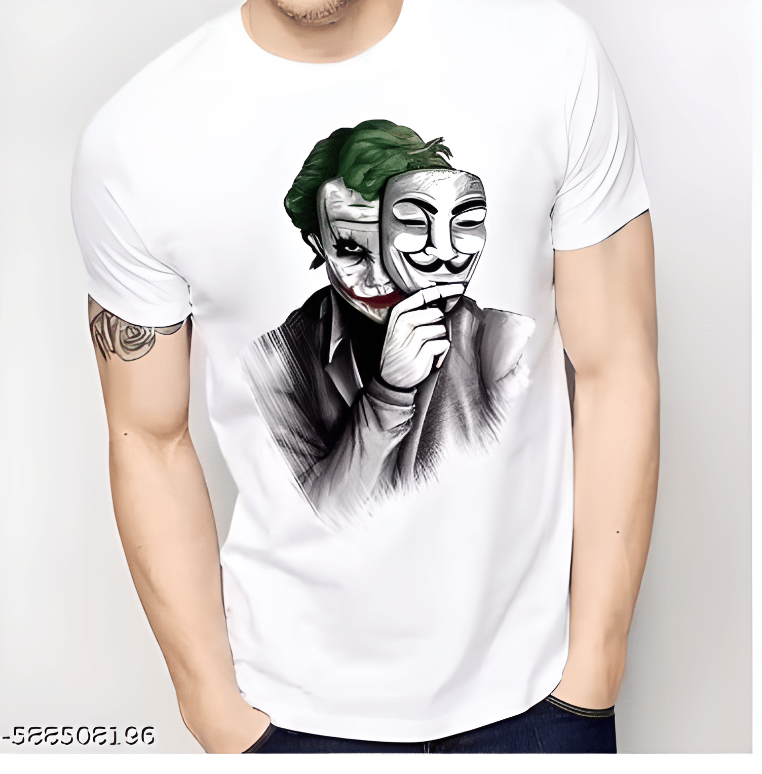    			KM Men Polyester Regular Fit Printed T-Shirt ( Multicolor4 )