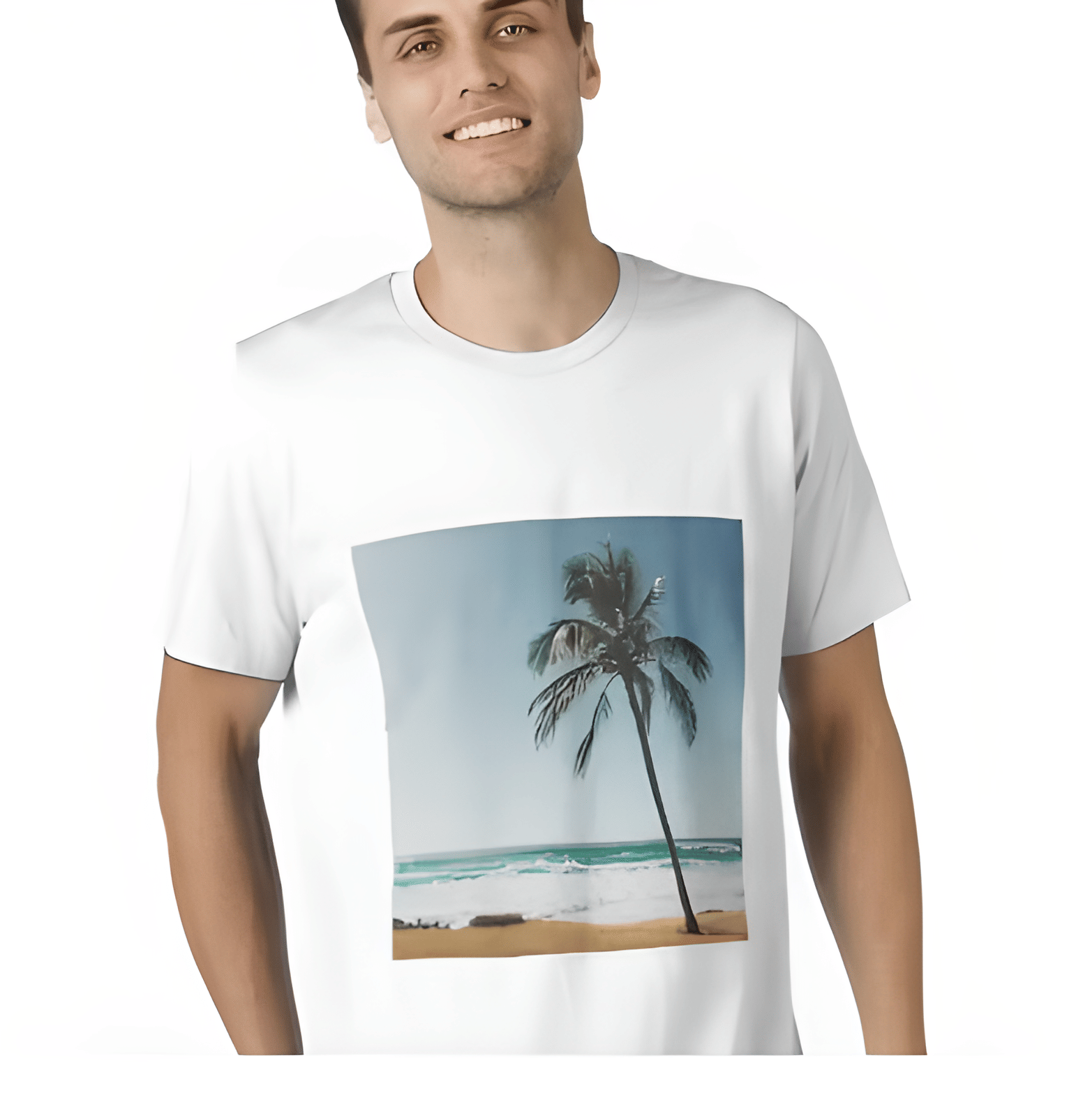 KM Men Polyester Regular Fit Printed T-Shirt ( White ) KM Men Polyester Regular Fit Printed T-Shirt ( White )
