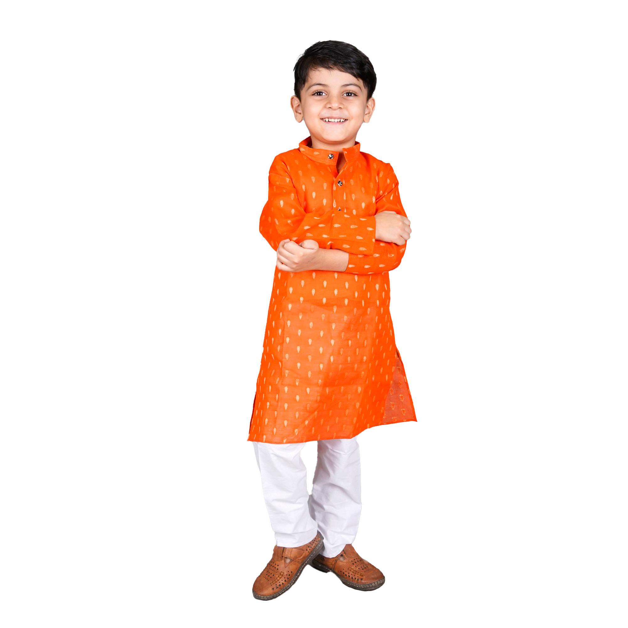     			Kidzee Kingdom Boys Cotton Multicolor Kurta Pyjama Set ( Pack of 1 )