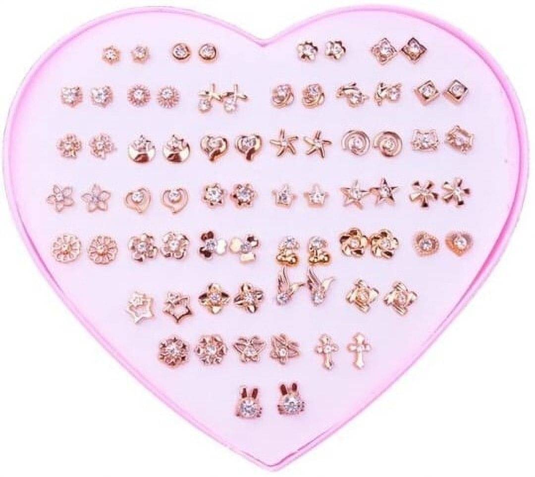     			Mehak Creation Gold Stud Earrings ( More Than 10 )
