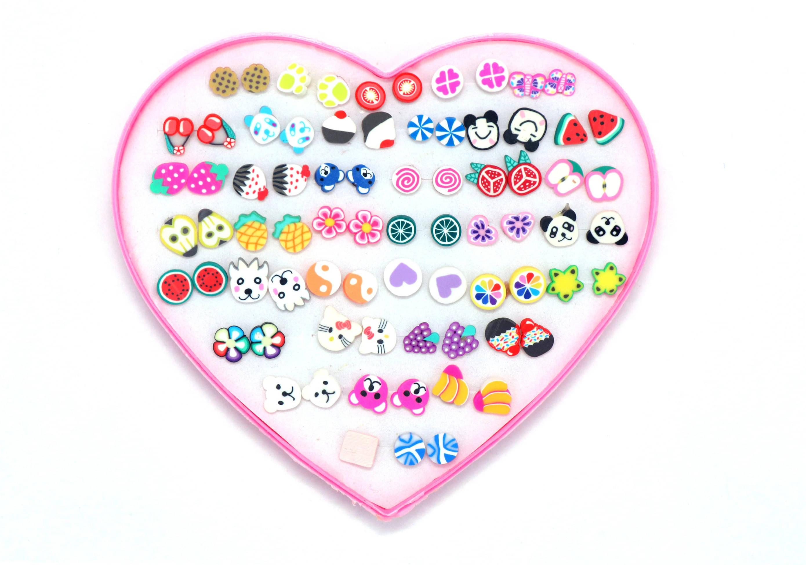     			Mehak Creation Multicolor Stud Earrings ( More Than 10 )