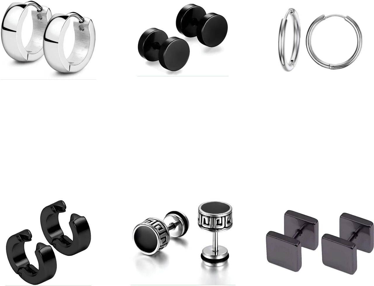     			Mehak Creation Silver Clip-Ons Earrings ( Pack of 1 )