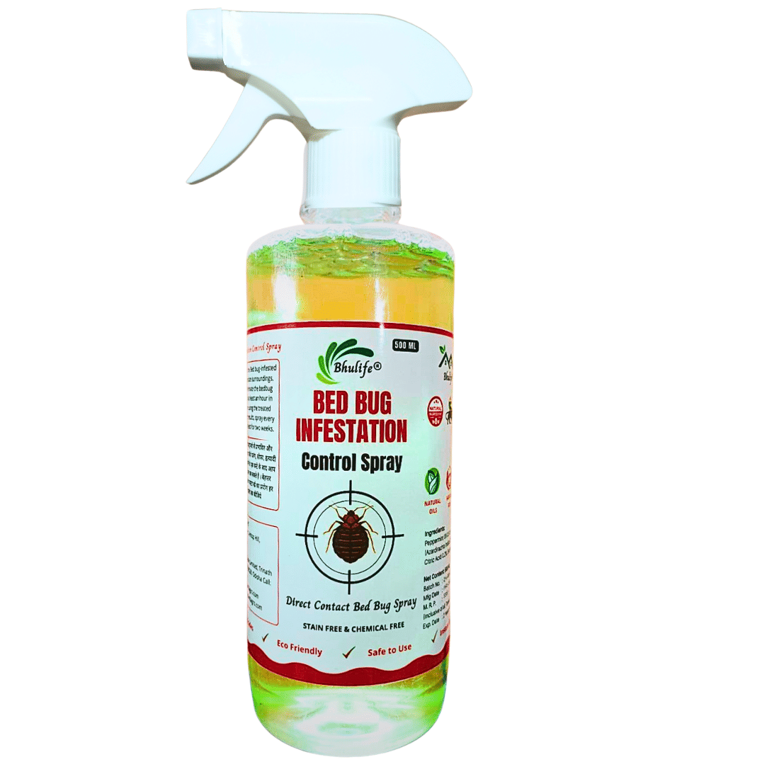 Natural Khatmal Marne Ki Spray | Bedbug Eliminator Organic Spray Natural Khatmal Marne Ki Spray | Bedbug Eliminator Organic Spray