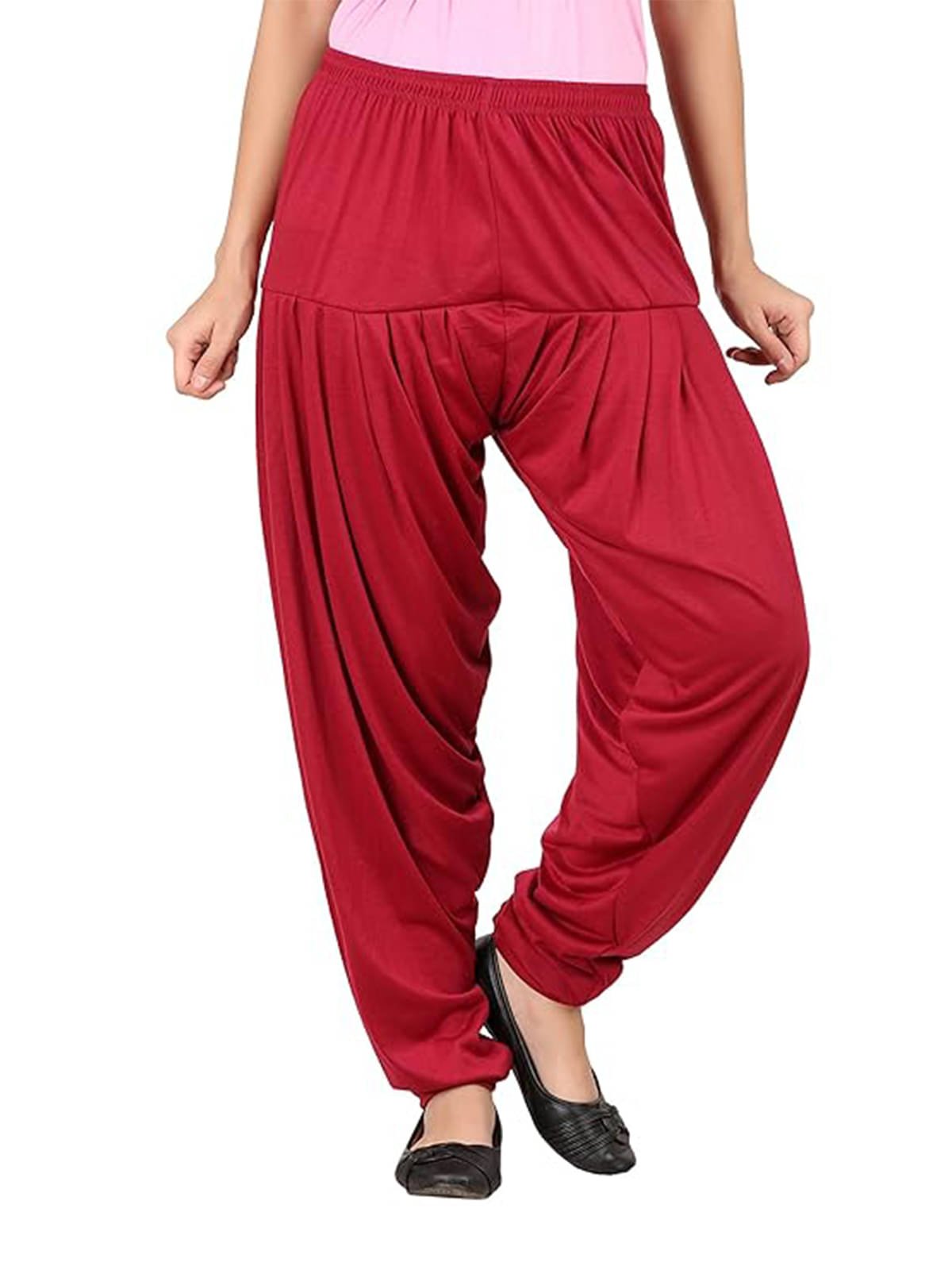     			PRIGO Pack of 1 Viscose Women Patiala Salwar ( Maroon )