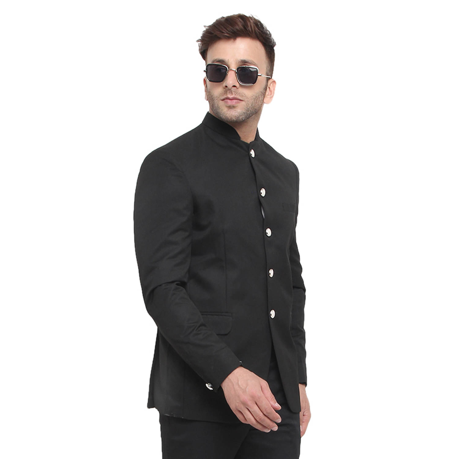     			REFULGENT Viscose Men's Blazer - Black ( Pack of 1 )