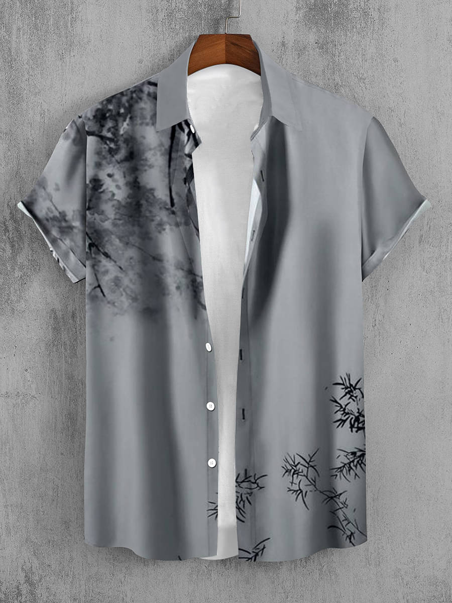     			Radhe Creation Elastane Regular Fit Solids Half Sleeves Men's Casual Shirt - Grey ( Pack of 1 )