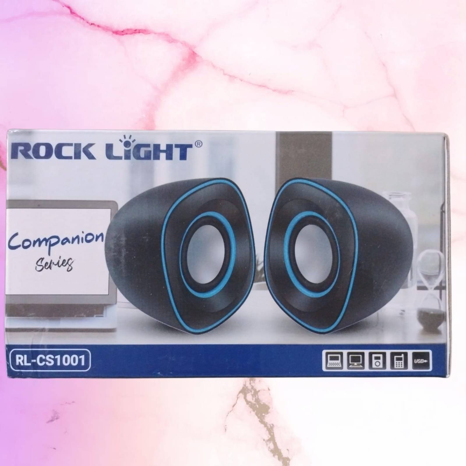     			Rock Lite RL-WS007C 10 W Bluetooth Speaker Bluetooth v5.0 with USB,Aux Playback Time 24 hrs Black