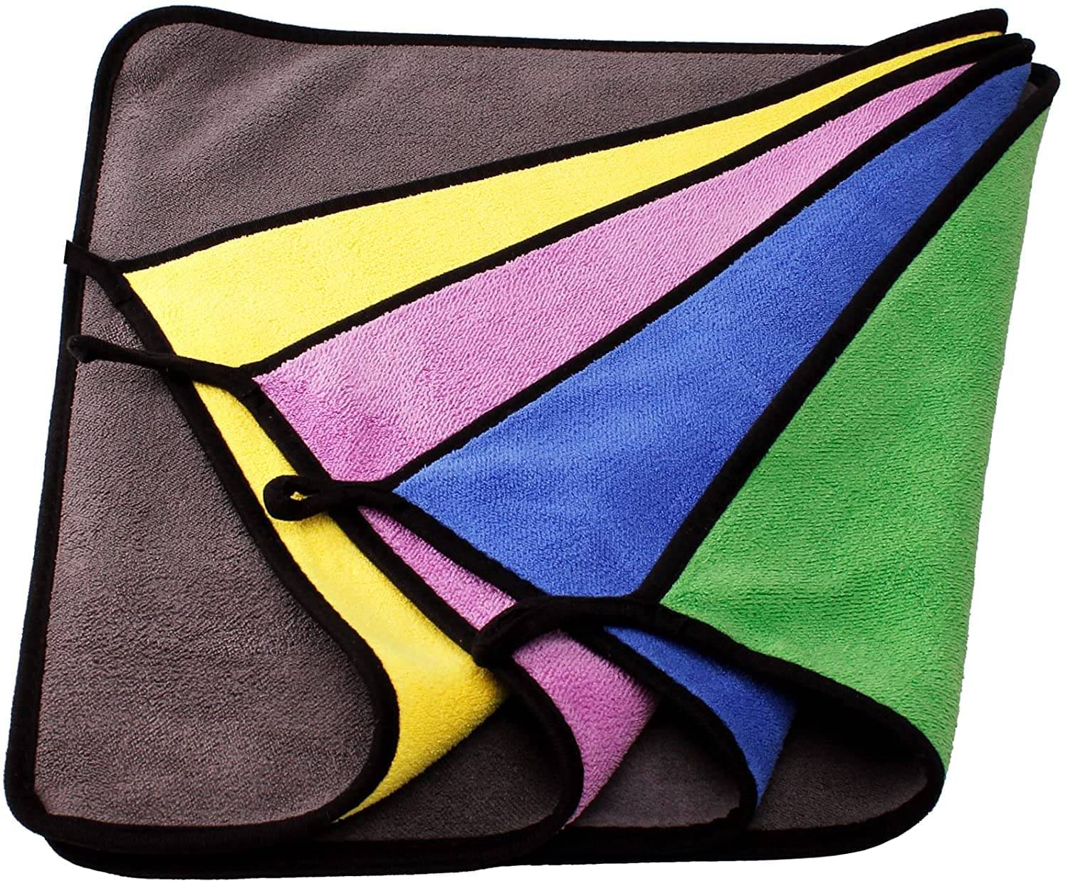 SCODELLA Multicolor 400 GSM Microfiber Cloth For Automobile ( Pack of 4 ) SCODELLA Multicolor 400 GSM Microfiber Cloth For Automobile ( Pack of 4 )