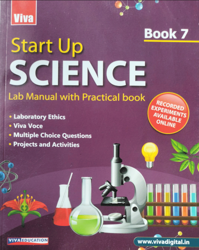     			START UP SCIENCE CLASS 7 ( LAB MANUAL WITH PRACTICAL BOOK )